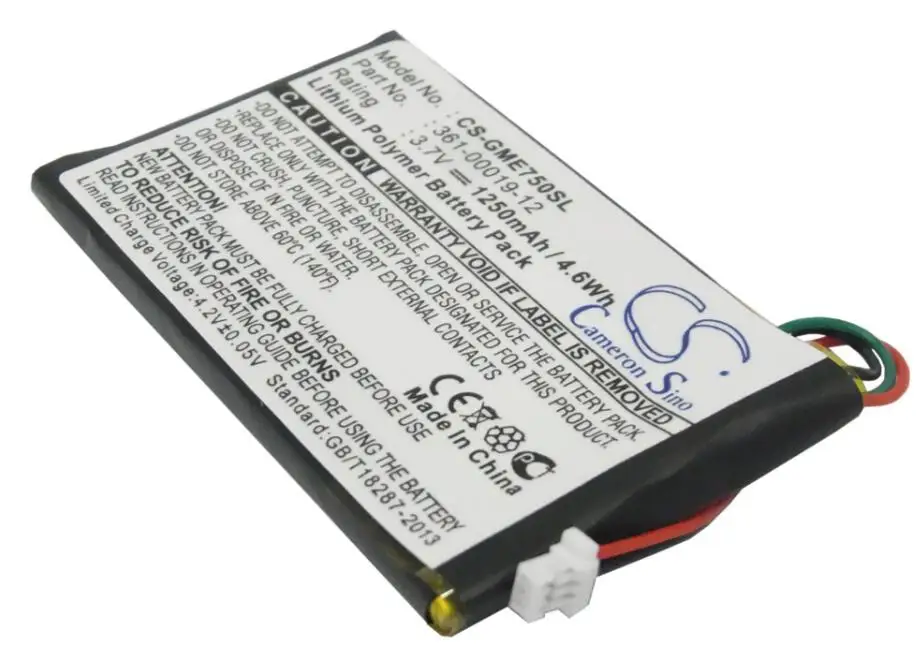 Аккумулятор Cameron Sino 1250mah для GARMIN Edge 605 705 361-00019-12 батарей | Мобильные телефоны и