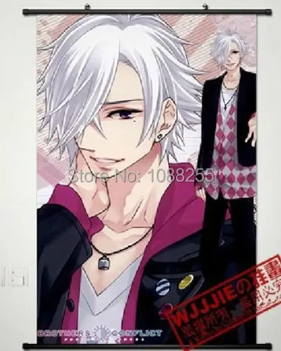 Домашний декор аниме плакат стена прокрутки конфликт братьев Asahina Tsubaki японский |