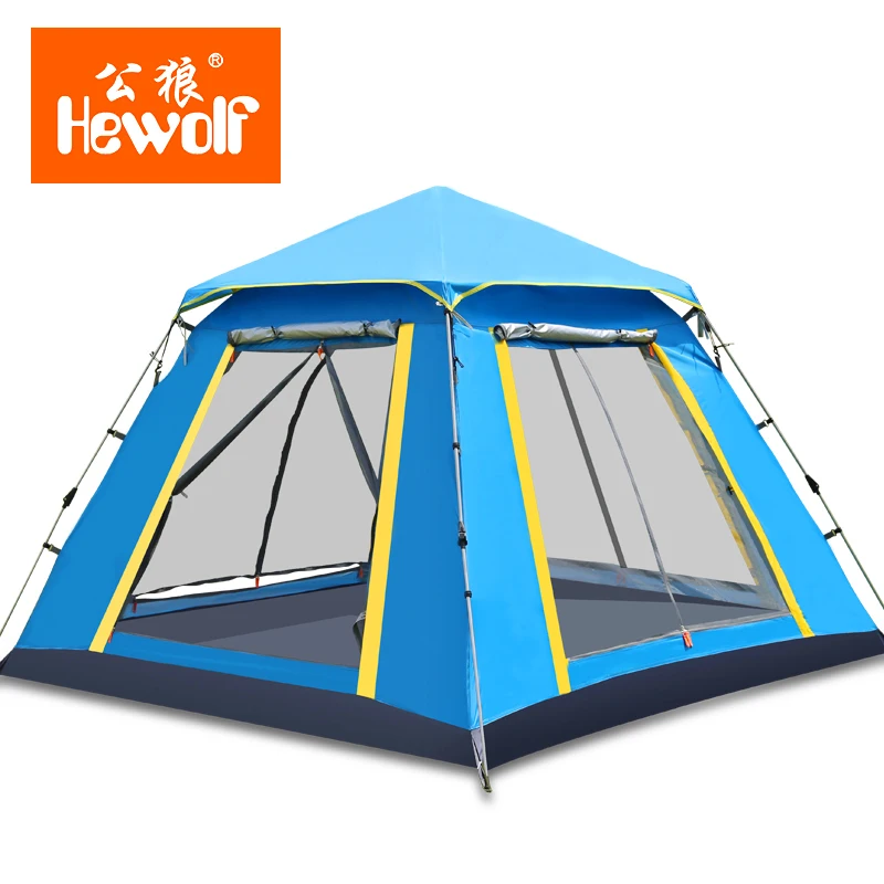 4 Человек На Открытом Воздухе Автоматический Быстрый Открытый Поп-Палатки Семьи