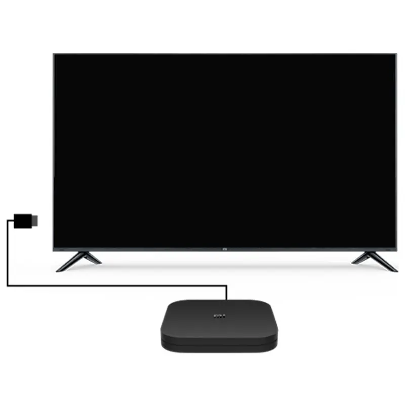 Xiaomi Mi Box S Smart Android tv 8 1 4K HDR четырехъядерный 2 4G/5 8G wifi Google Cast Netflix телеприставка 4
