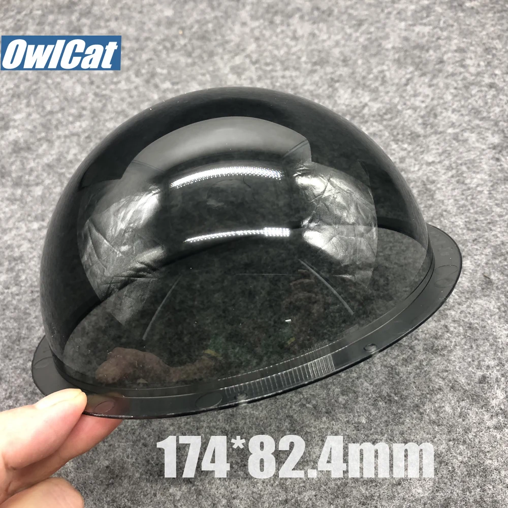 OwlCat наружный корпус купола 6 2 дюймов темно серый акриловый купольный объектива