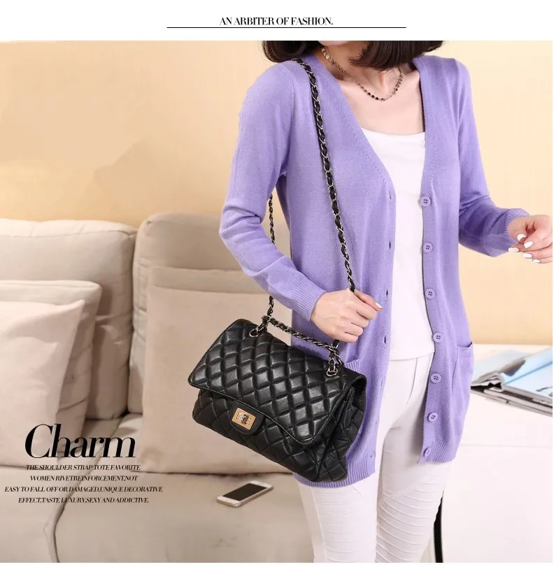 Женская одежда 2019 мягкое и удобное пальто Женский вязаный длинный кардиган на