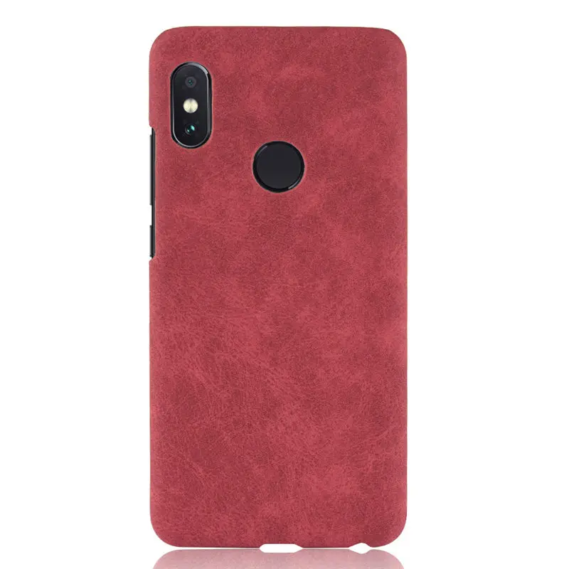 Xiaomi Redmi S2 Case Luxury PU Leather Global Version Retro Hard Phone For S 2 RedmiS2 Back Cover |