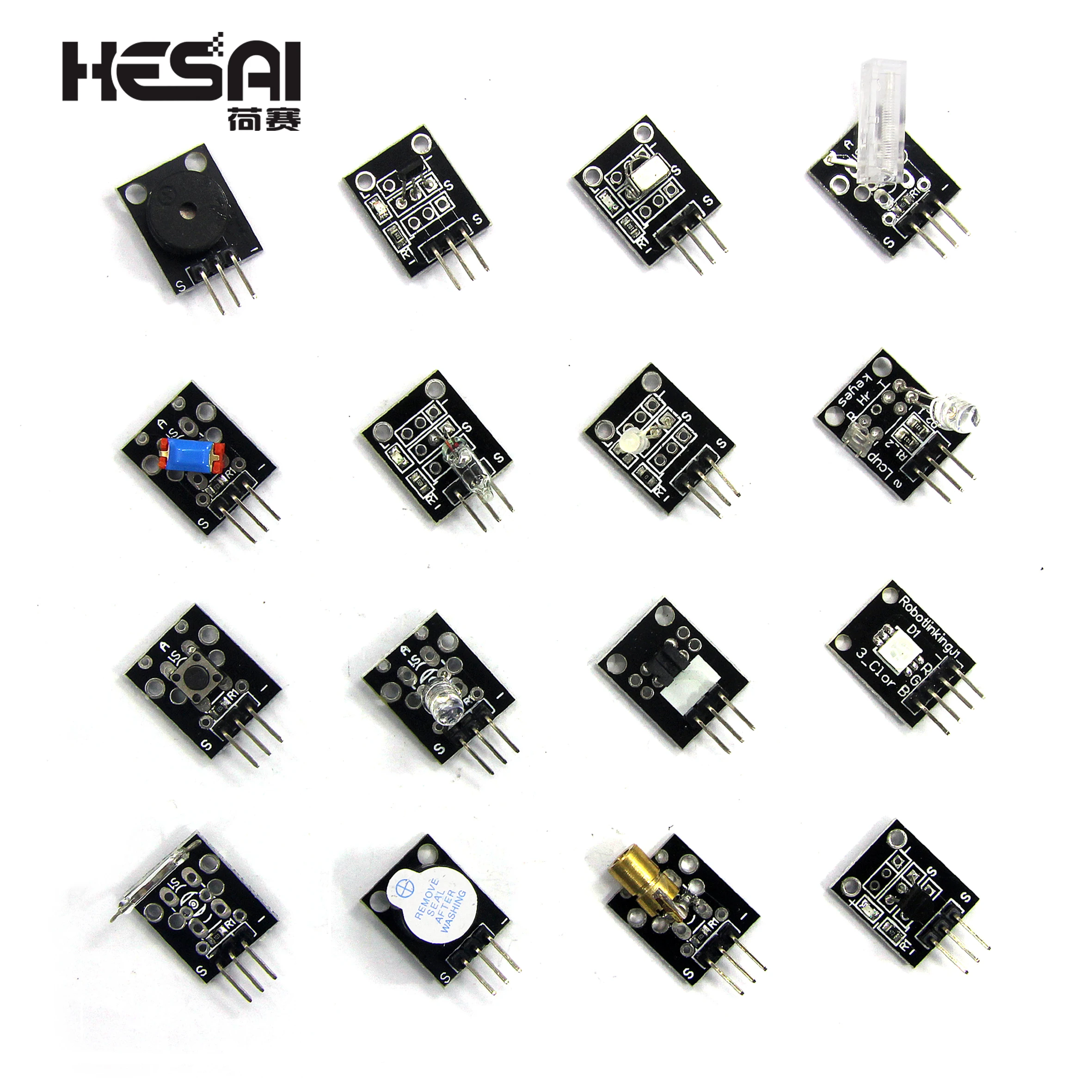 Smart Electronics 37in1 37 in 1 Sensor Kit XY Joystick Rotary Encoder Relay Module DHT11 Voice Laser Sensor for arduino DIY Kit