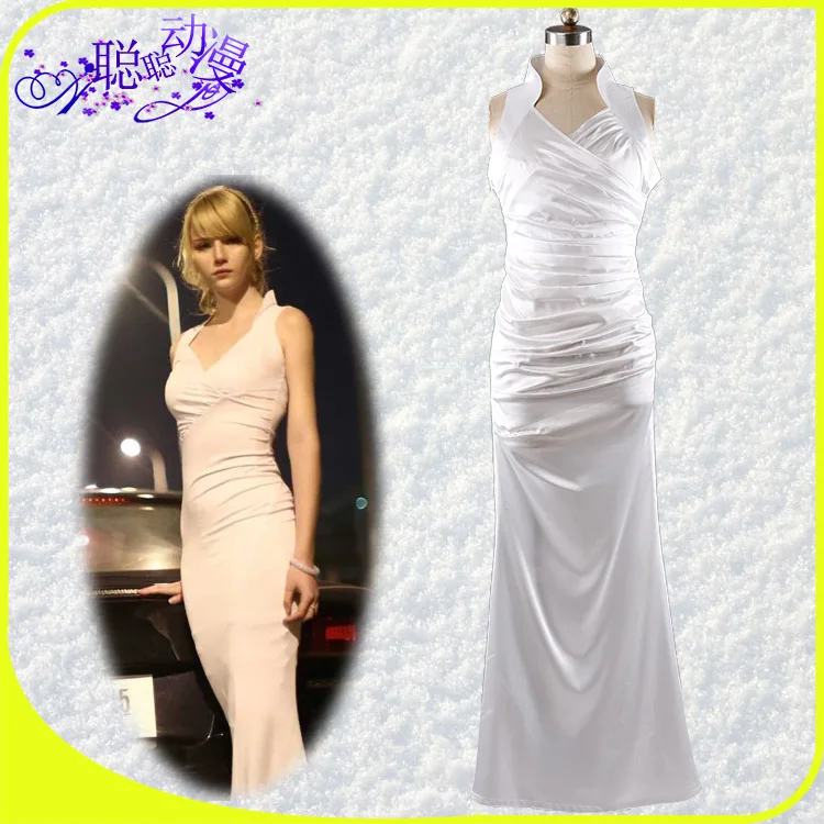 

Lunafreya Nox Fleuret Dress Final Fantasy XV Costume Cosplay Sexy Costume White Fancy Dress Halloween Girl Customize
