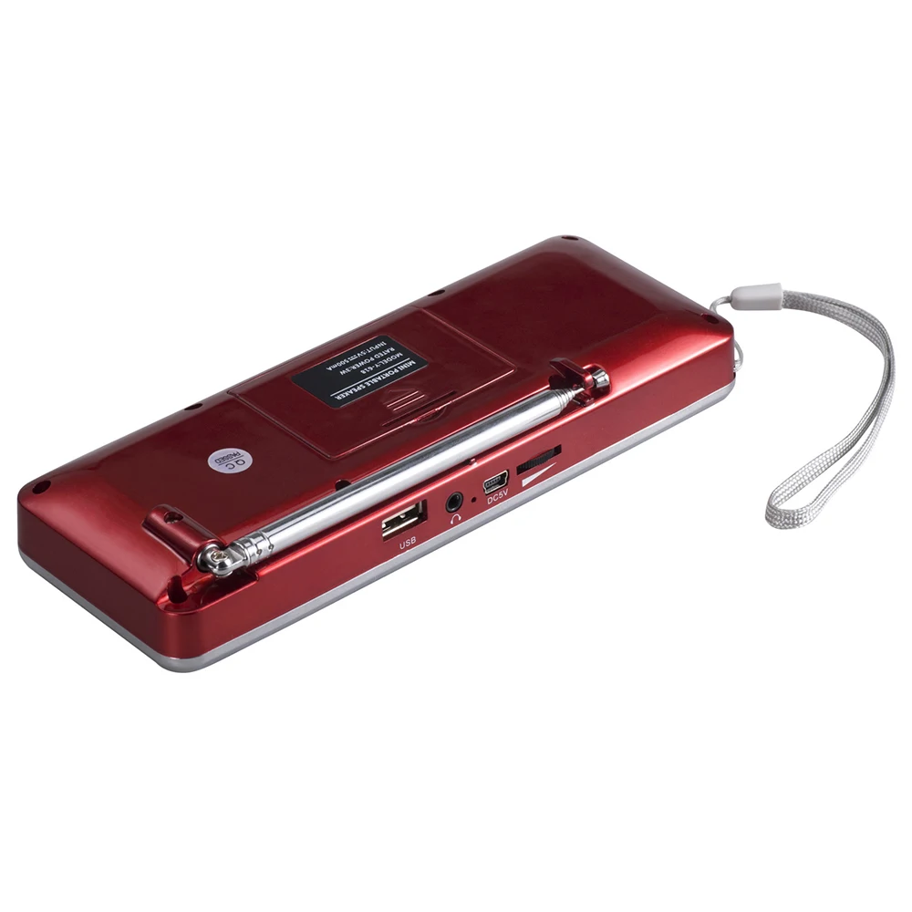 Digital Portable Radio AM FM Speaker Stereo MP3 Player TF/SD Card USB Drive LCD Display Speakers | Электроника