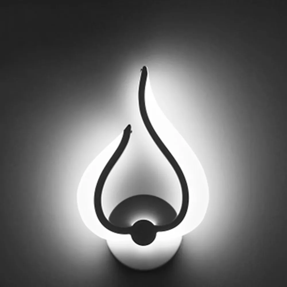 Светодиодный акриловый настенный светильник Linkax настенное бра в форме цветка