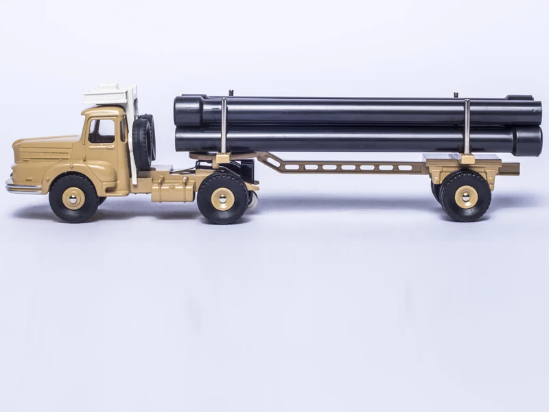 ATLAS DINKY TOYS SUPERTOYS 893 trakteur UNIC SAHARIEN 1/43 литая под давлением модель автомобиля и игрушки модель для коллекции