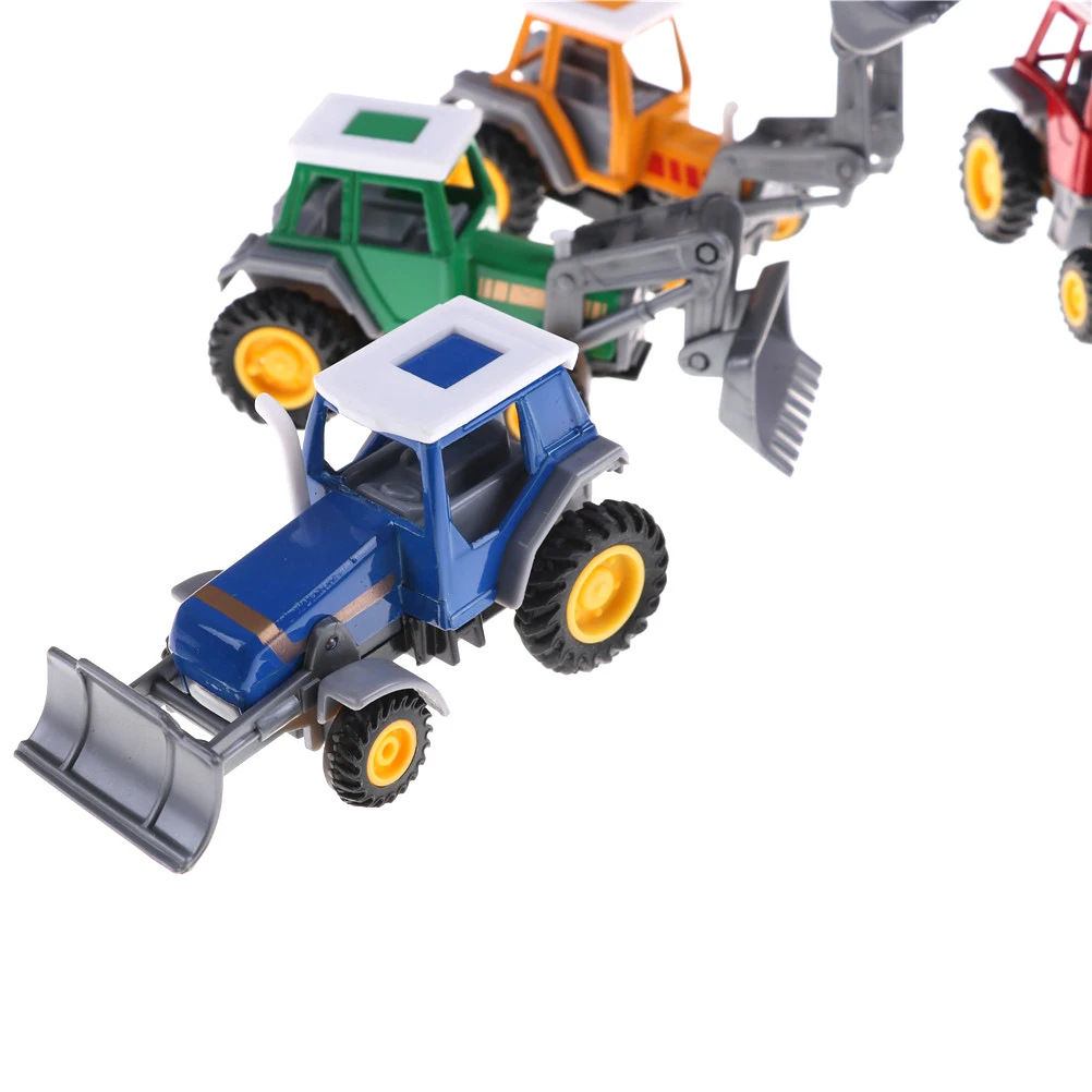 

random color Alloy farmer engineering van car educational toys tractor scale models children's toy9 x 4 x 5 cm