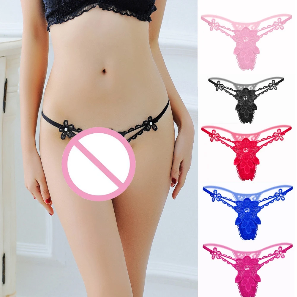 Женское нижнее белье, сексуальное женское кружевное нижнее белье с цветочным принтом, с низкой посадкой, из спандекса, стринги, Majtki Damskie, p3 25 0,656