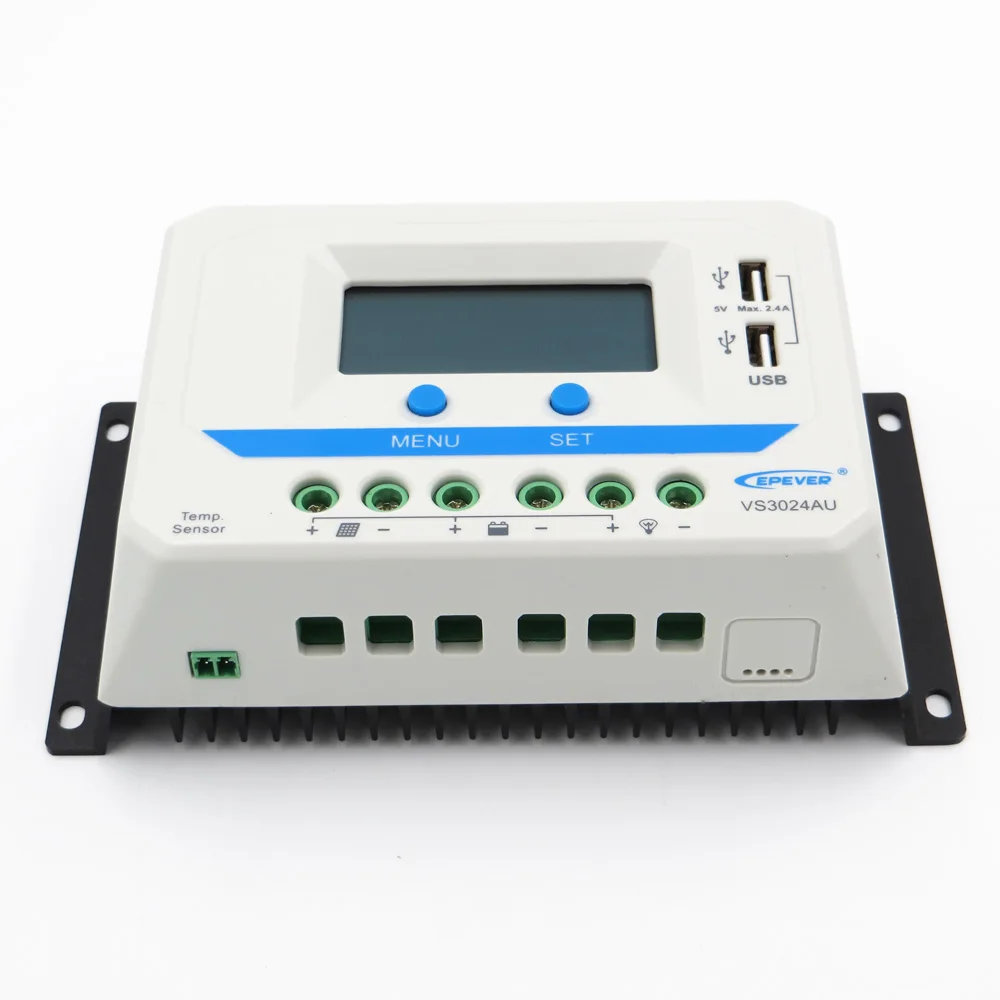 EPSOLAR VS3024AU 30A 12В 24В EP EPEVER новый контроллер солнечного заряда видозвезды ЖК