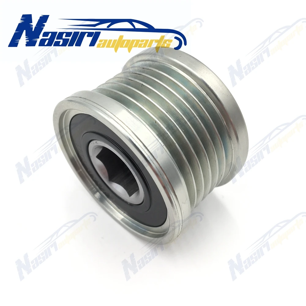 Шкив переменного тока для Nissan Bluebird Sylphy Teana J31 Tiida X Trail T31 MR18DE MR20DE 1 8 2 0|pulley clutch|pulley 1pulley