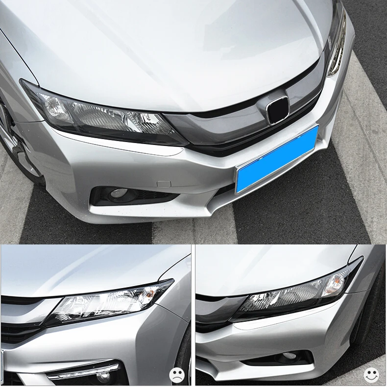 Передняя фара из нержавеющей стали SUS304 для Honda City 2015 2017|accessories for|accessories