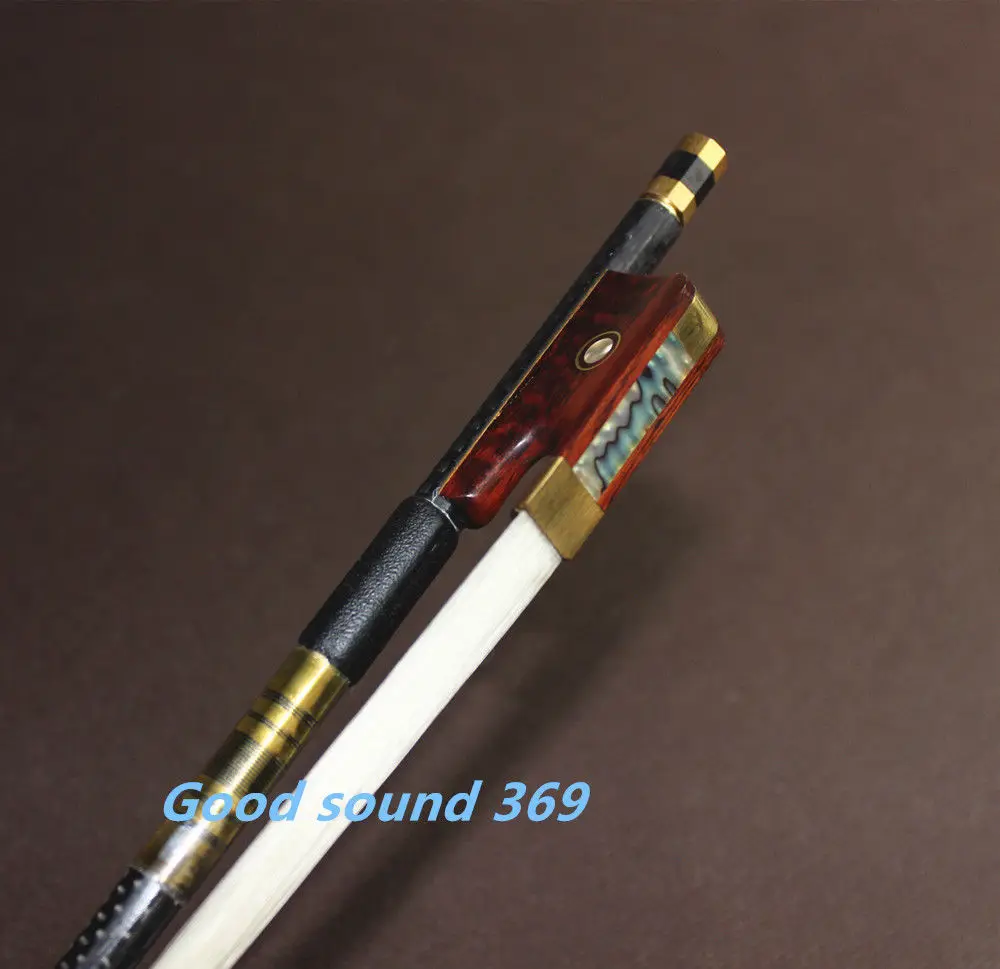 2 шт. абсолютно новый PRO light carbon fiber 4/4 Виолончель Лук медные детали белый конский