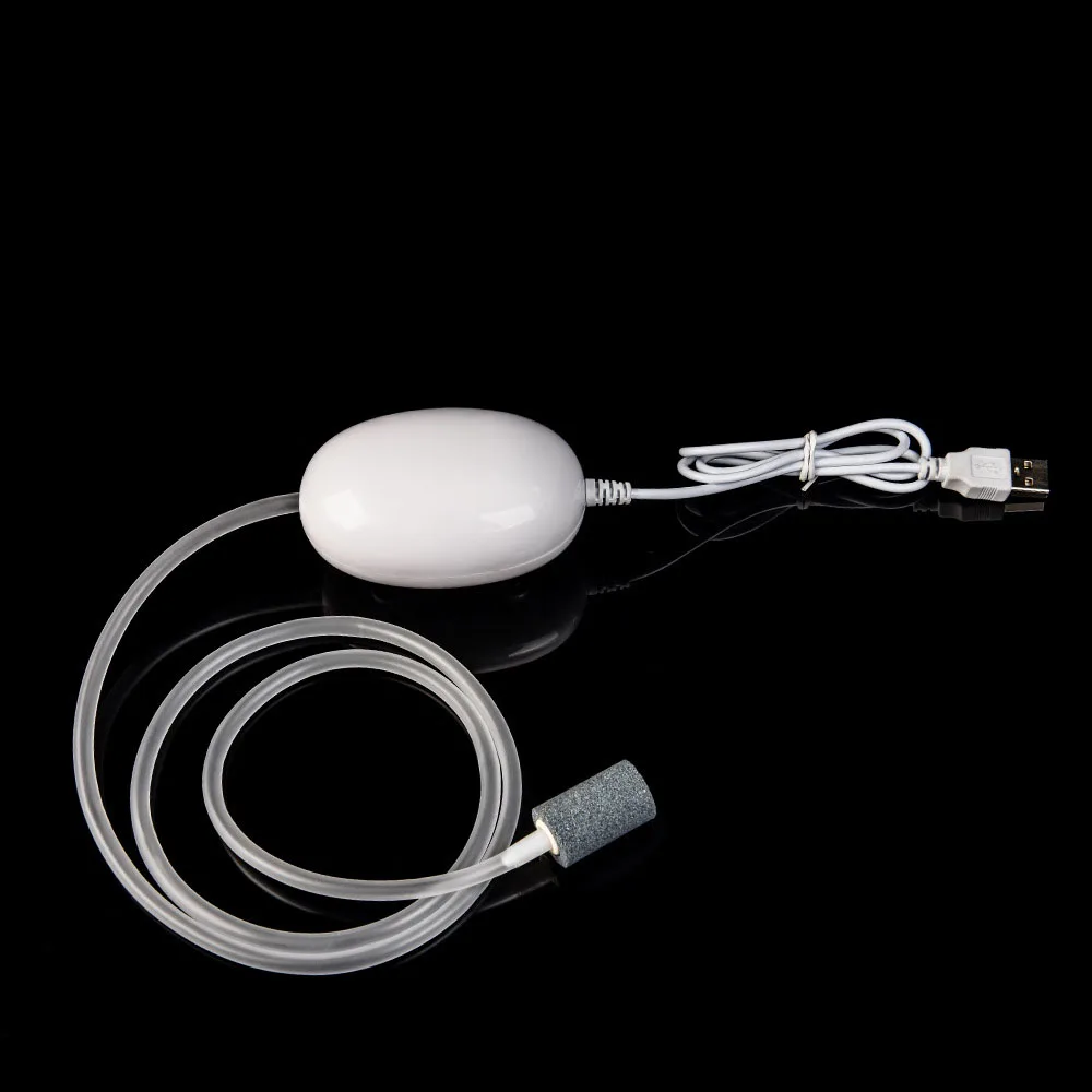 Портативный кислородный насос с USB тихие аэраторы рыболовная коробка Мини