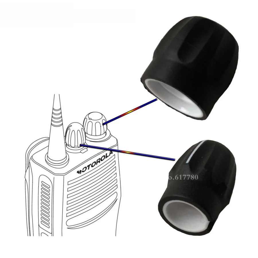 Volume Channel knobs for Motorola GP328 GP338 GP340 GP3188 PRO5150 EP450 PTX760 GP328PLUS etc walkie talkie | Мобильные телефоны и