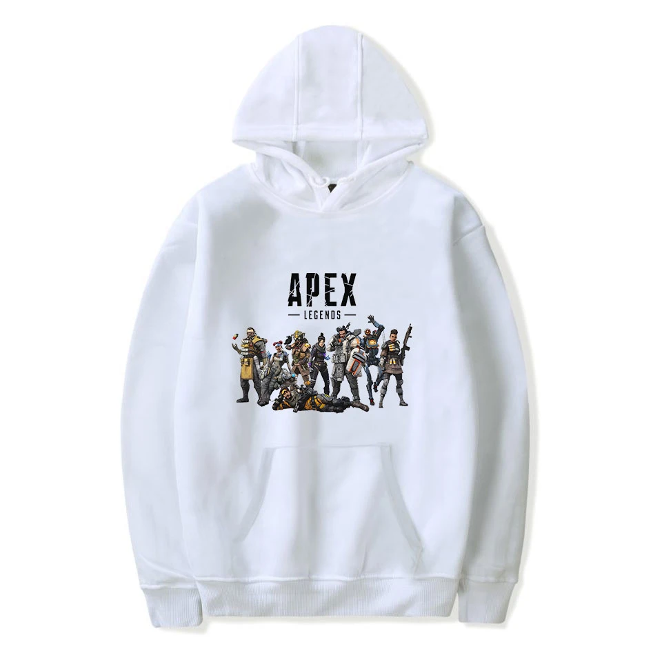 Новинка мужская повседневная толстовка Apex Legends с капюшоном популярная модная