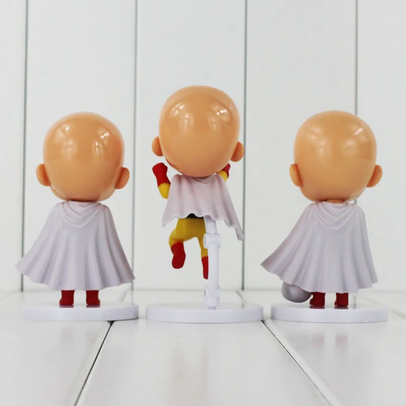 3 шт./лот Аниме One Punch Man САЙТАМА сенсей ПВХ экшн фигурка модель коллекционные