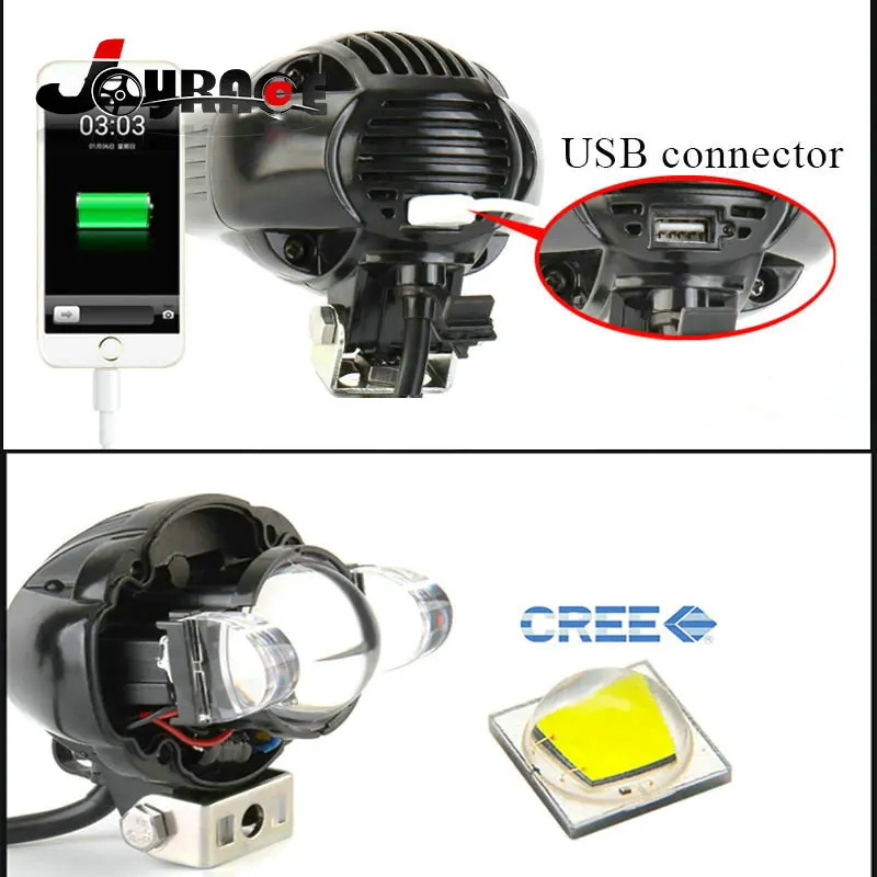 Универсальный 28 мм 1 1/8 &quotсветодиодный бег противотуманная фара фар головного