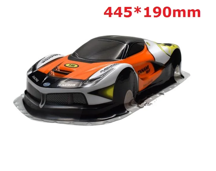 Новейший 1/10 rc автомобильный Корпус Корпуса для 1:10 гоночного автомобиля 94111 Ширина: 190 мм/195 мм несколько вариантов