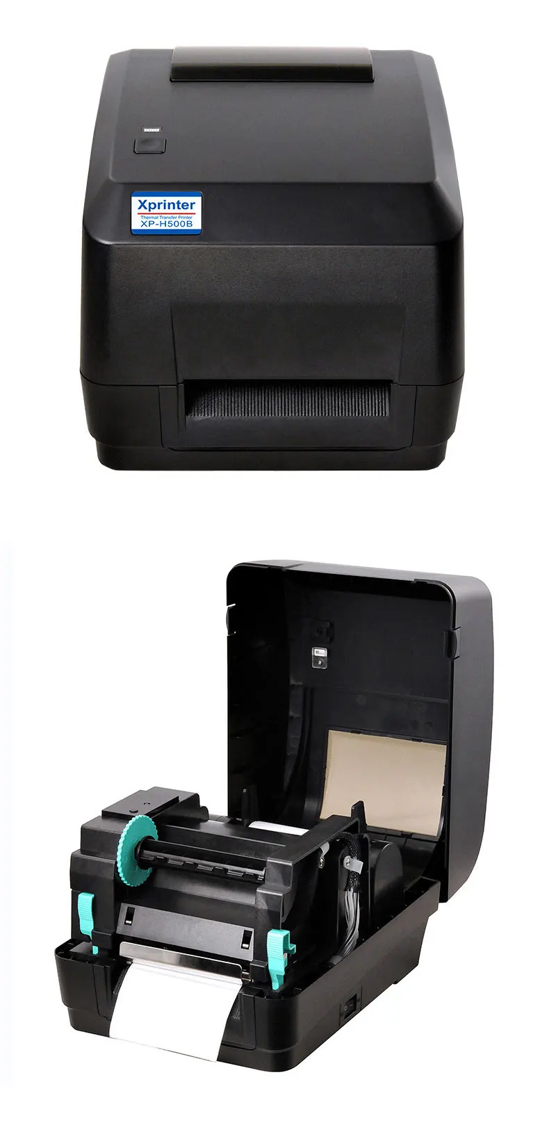 Xprinter термотрансферный принтер штрих-кода 108 мм ширина печати USB интерфейс для POS логистические ювелирные изделия розничная торговля