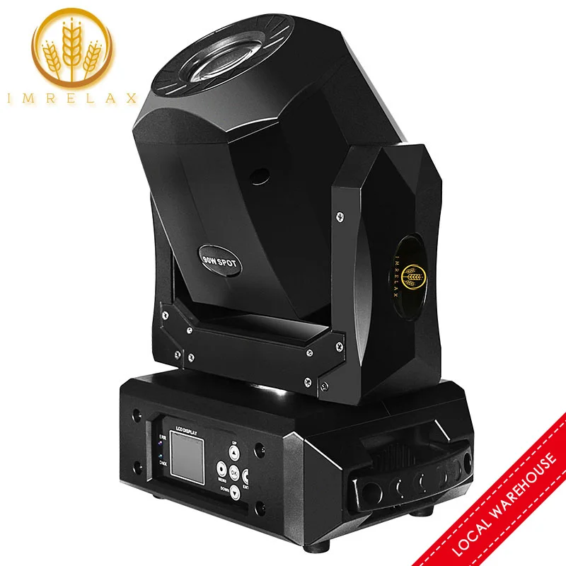 IMRELAX лакированная 90W Светодиодный прожектор движушийся головной светильник