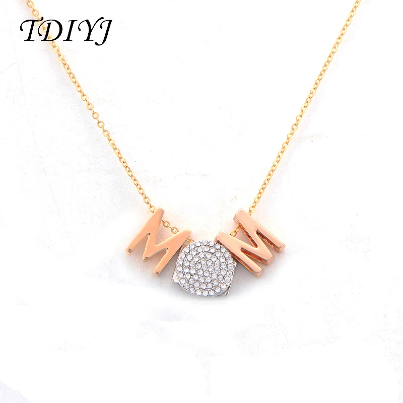 Цепочка с подвеской мама 18 дюймов 1 комплект|necklace silver|jewelry womenchoker necklace silver |