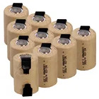 Аккумуляторные никель-кадмиевые батареи для makita, bosch B  D, Hitachi, metabo, dewalt, 10 шт., 45SC, 1200 мАч, 1,2 в