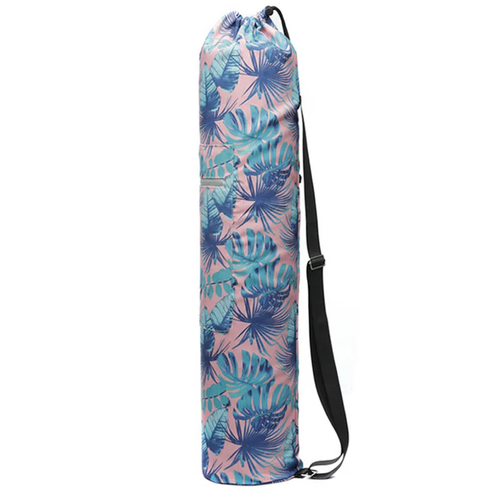 

Hot 75*16cm Canvas Yoga Pilates Mat Carry Strap Drawstring Bag Adjustable Sport Exercise Gym Fitness Backpack
