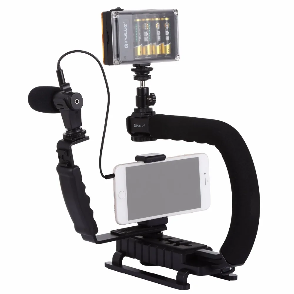 Стабилизатор PULUZ для камеры steadycam U Grip C образная рукоятка стабилизатор w/h штатив