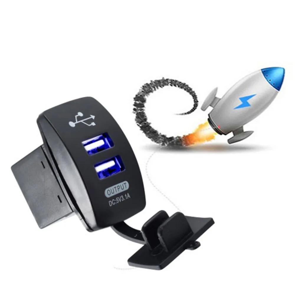 Двойной USB адаптер для розетки питания|cigarette lighter socket splitter|power outlet adapterslighter splitter |