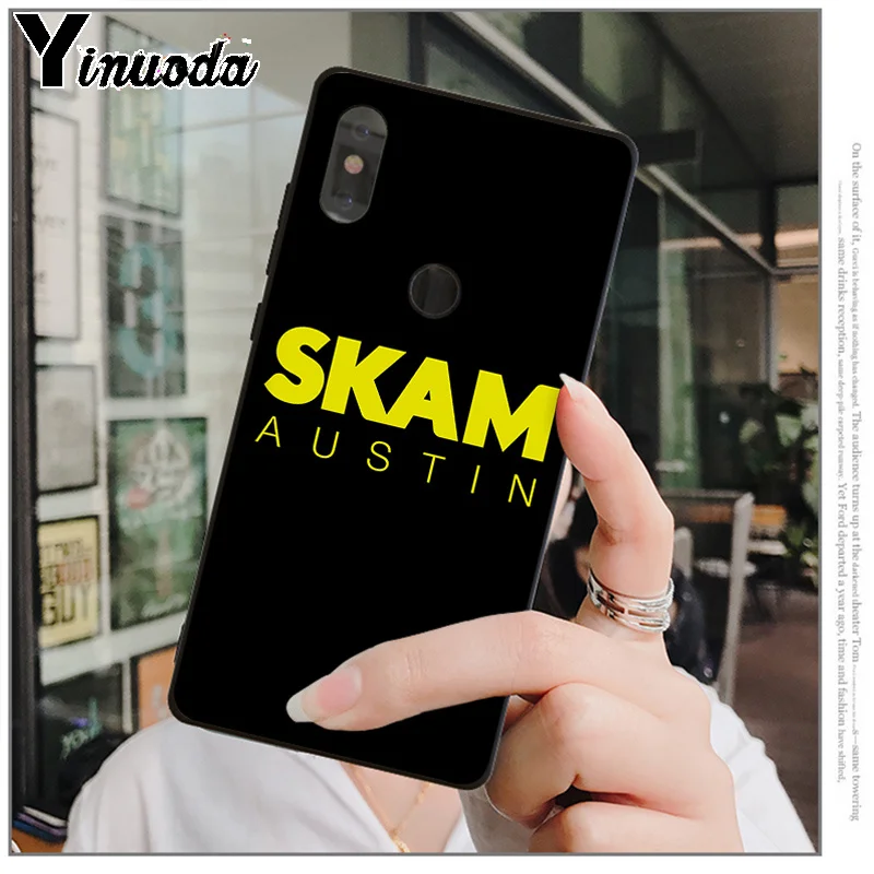 A14 Yinuoda норвежский ТВ серийный Skam Силиконовый ТПУ мягкий черный чехол для телефона для xiaomi mi 6 8 se note2 3 mi x2 redmi 5 5plus note 4 5 5 - Цвет: A14
