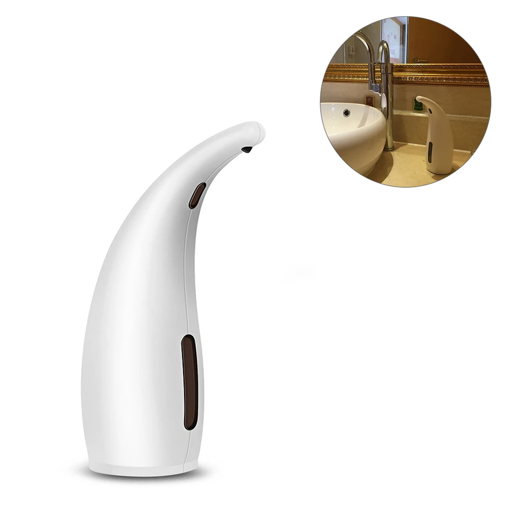 300ml Automatic Soap Dispenser Hand Free Touchless Sanitizer Bathroom Dispenser Smart Sensor Liquid Soap Dispenser for Kitchen