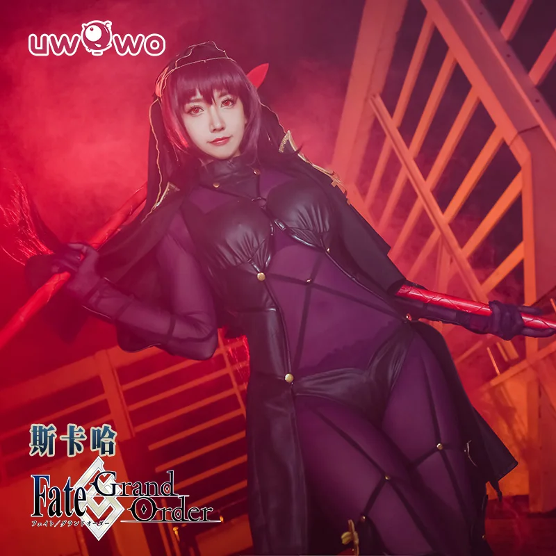 PRE SALE UWOWO Scathach маскарадный костюм Fate Grand Order BBA Uwowo карнавальный для женщин на