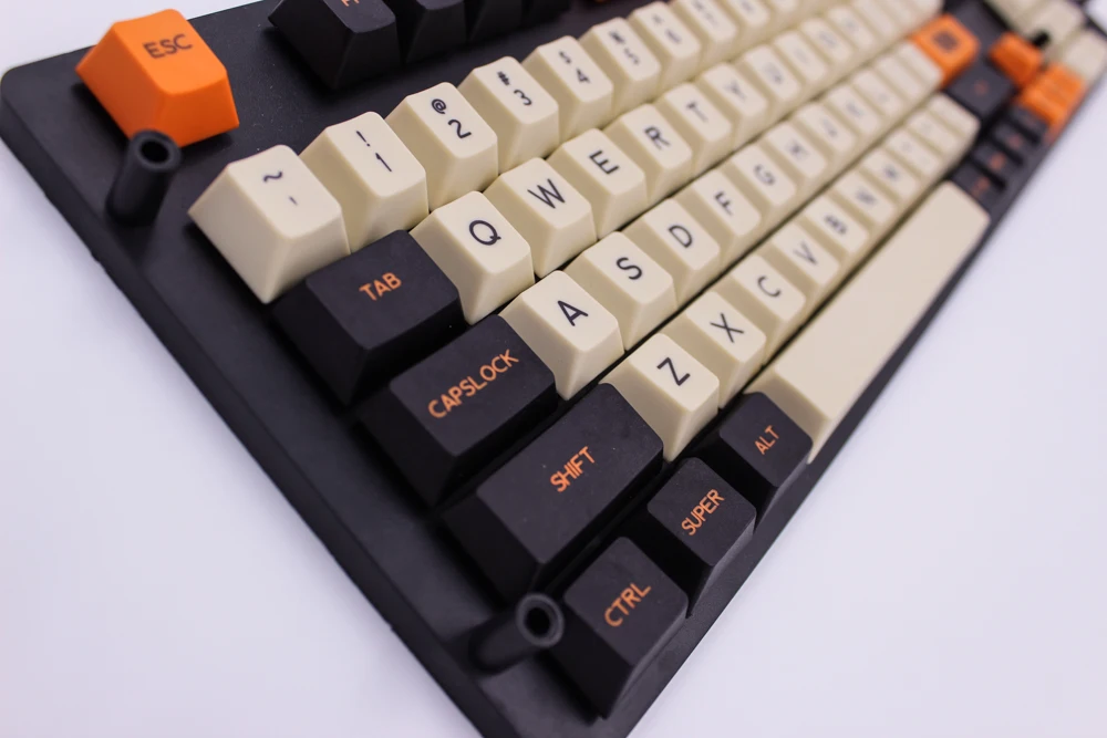 MP Carbon цвет вишневый профиль брелки английская/Корейская версия PBT краситель-сублимированный Keycap для механической клавиатуры