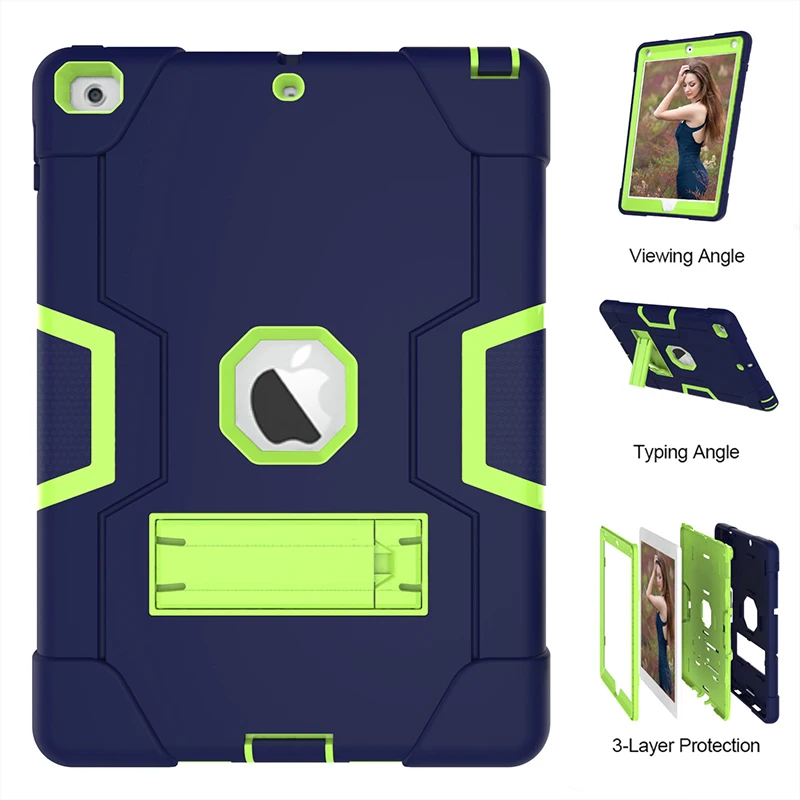 Новый защитный чехол для iPad2 iPad3 iPad4 прочный силиконовый Жесткий Ipad 4 3 2 iPad