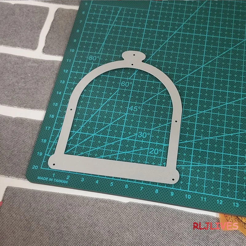RLJLIVES стеклянный купол металлические трафареты для пресс-формы для DIY Скрапбукинг штамп/фото украшение для альбома тиснение бумажные карточки ручной работы