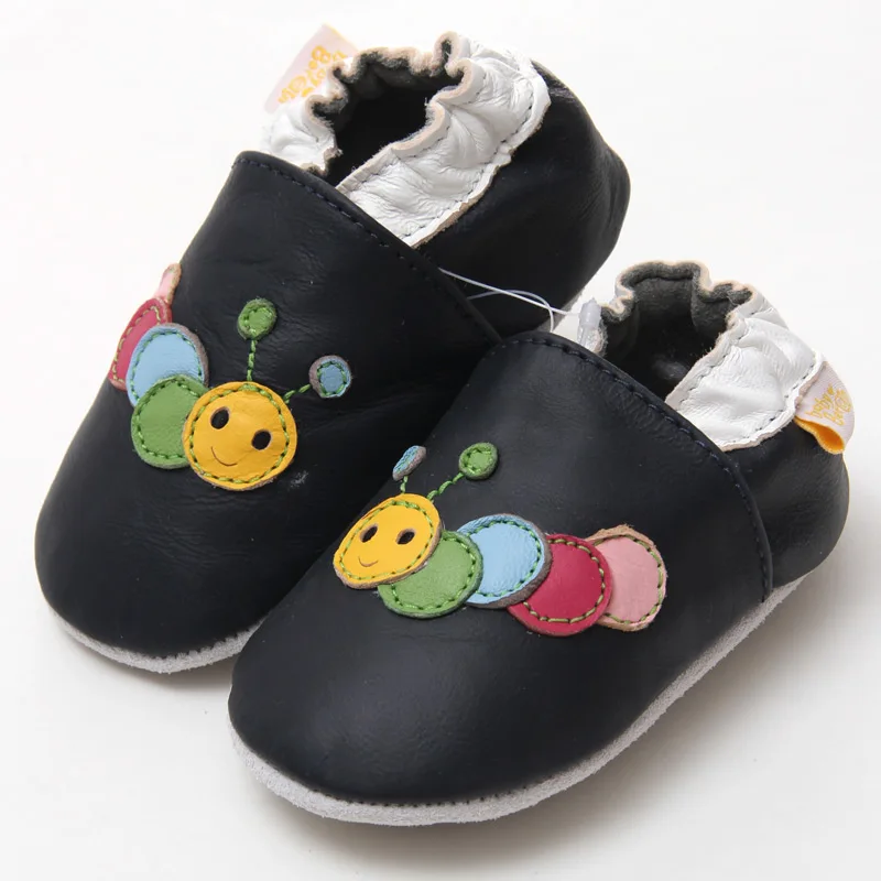 Кожа Младенца Мокасины Животных Ребенок Дети Обувь Мальчик Тапочки Мягкой