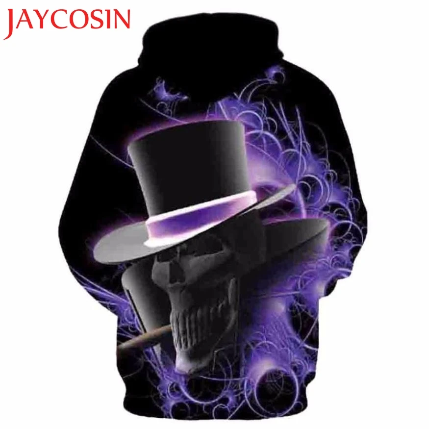JAYCOSIN недавно 2018 унисекс 3D Печатный реалистичный пуловер с длинным рукавом