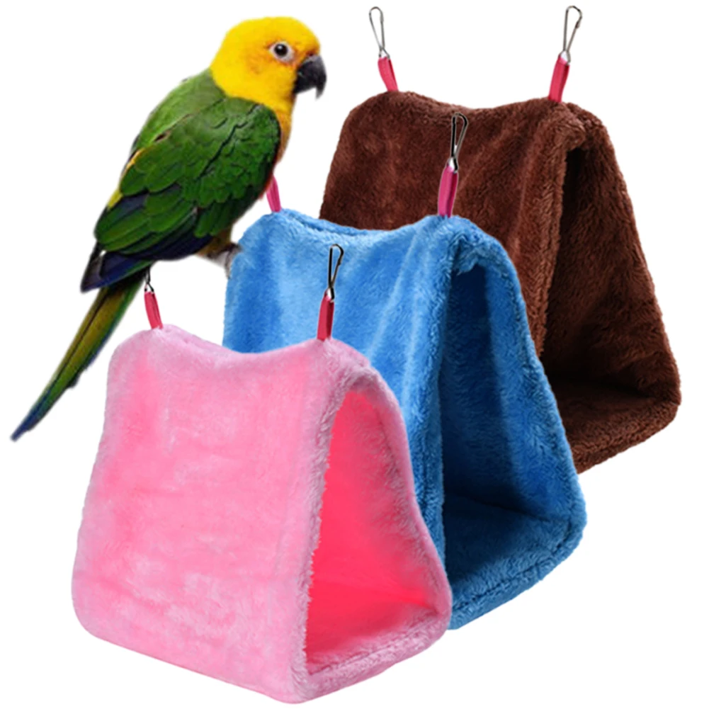 Новый Птичье гнездо из мягкого плюша Боди с принтом Snuggle висит пещера попугай