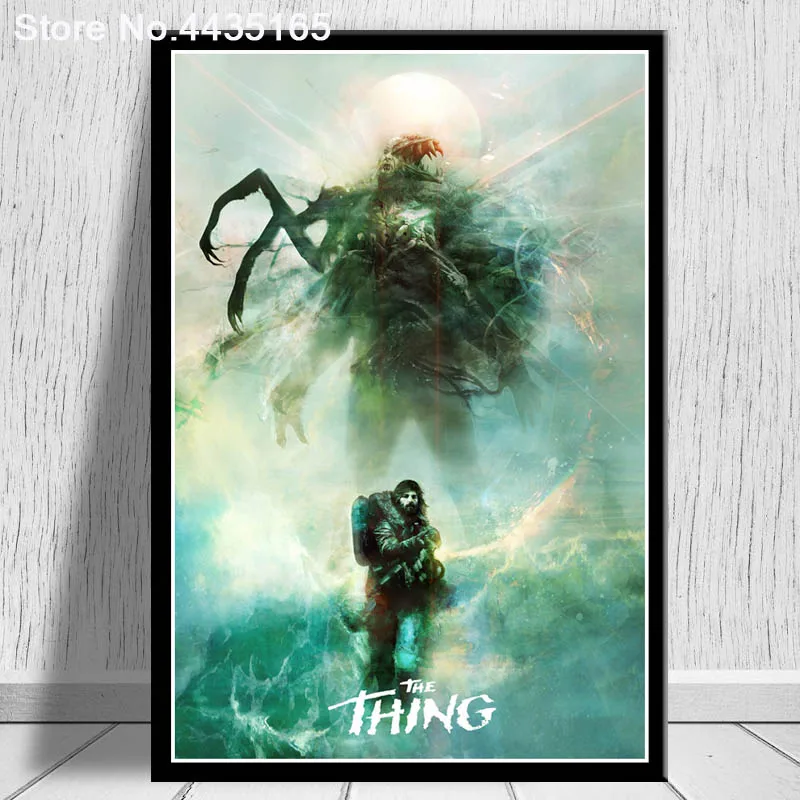 The Thing плакат 1982 классический фильм Джон Карпентер плакаты и принты на холсте настенная художественная картина для гостиной домашний декор