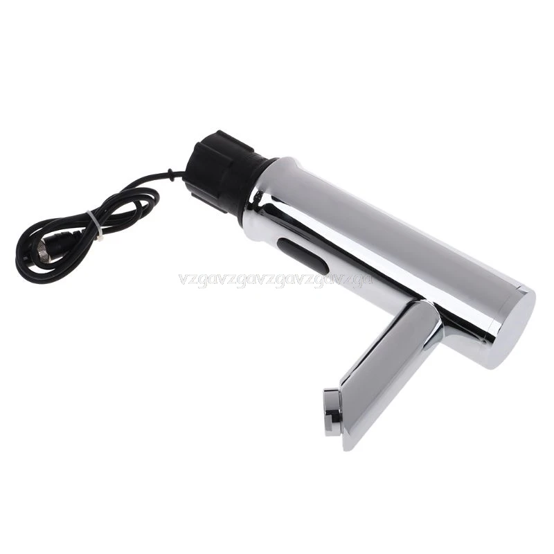 

Bathroom Automatic Infrared Sensor Sink Faucet Touchless Basin Water Tap Deck Mounted Jy05 19 Dropship