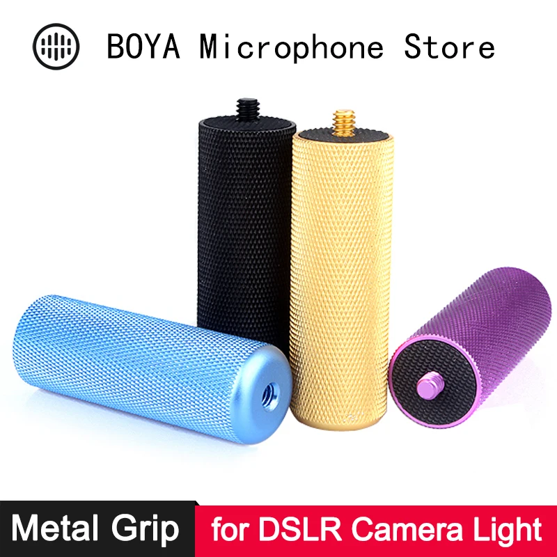 Противоскользящий Ручной Стабилизатор с металлической ручкой для Caanon Nikon Sony DSLR SLR