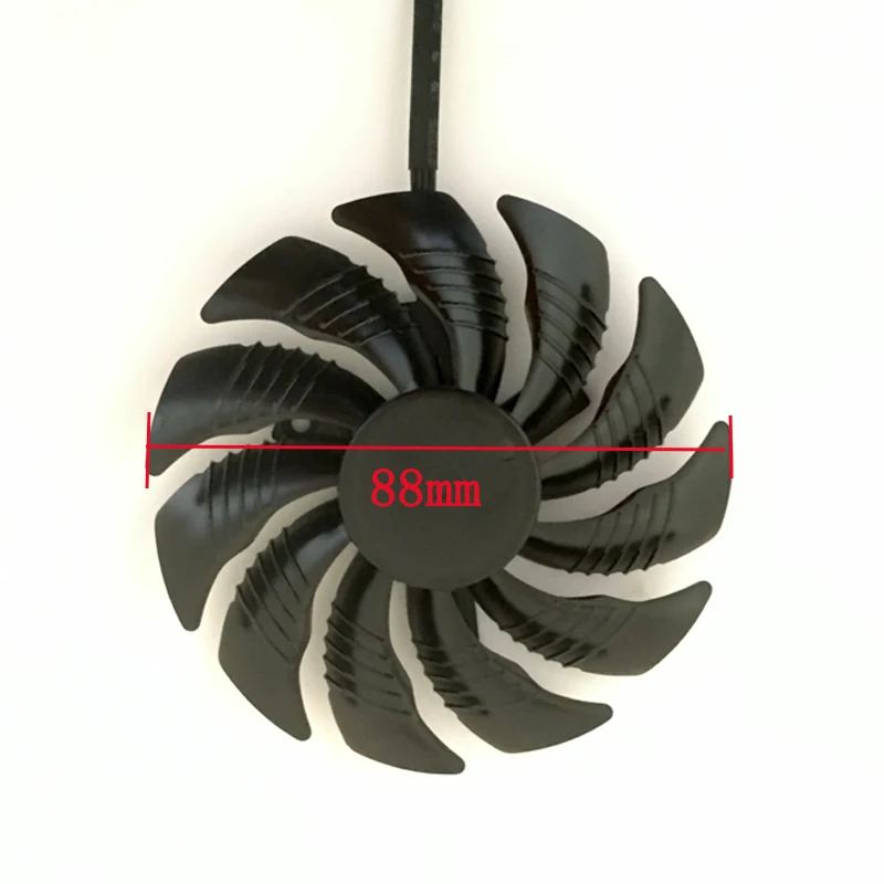 1 шт. T129215SU 88 мм PLD09210S12HH кулер вентилятор для Gigabyte Geforce GTX1070 1060 GTX 1050 Ti Mini ITX G1 Radeon игровой вентилятор