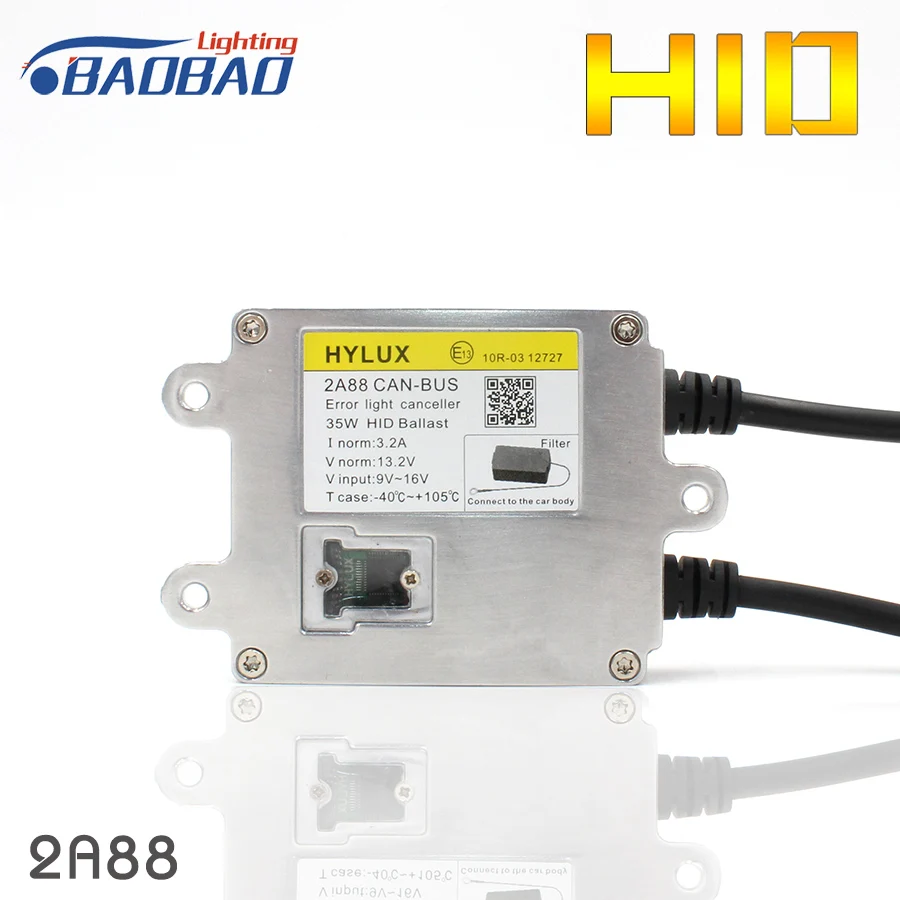 BAOBAO Высшее Качество Hylux 2A88 35 Вт CANBUS ASIC чип автомобиля HID балласт фары Стайлинг