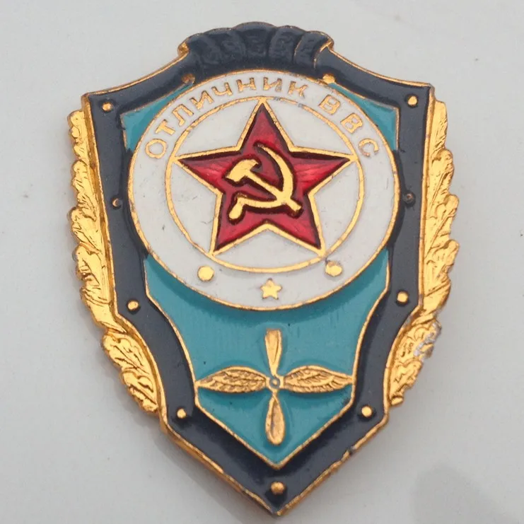 Значок на лацкан России СССР винтажная медаль античная классика металлический