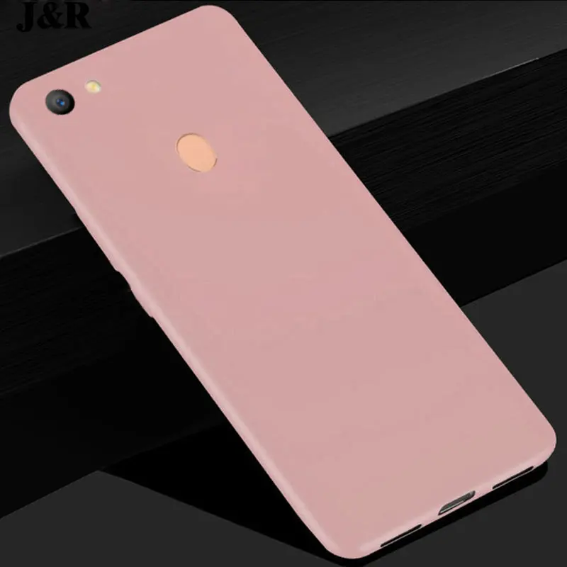 Матовый чехол для OPPO F5 кремния задняя крышка ультра тонкий антидетонационных