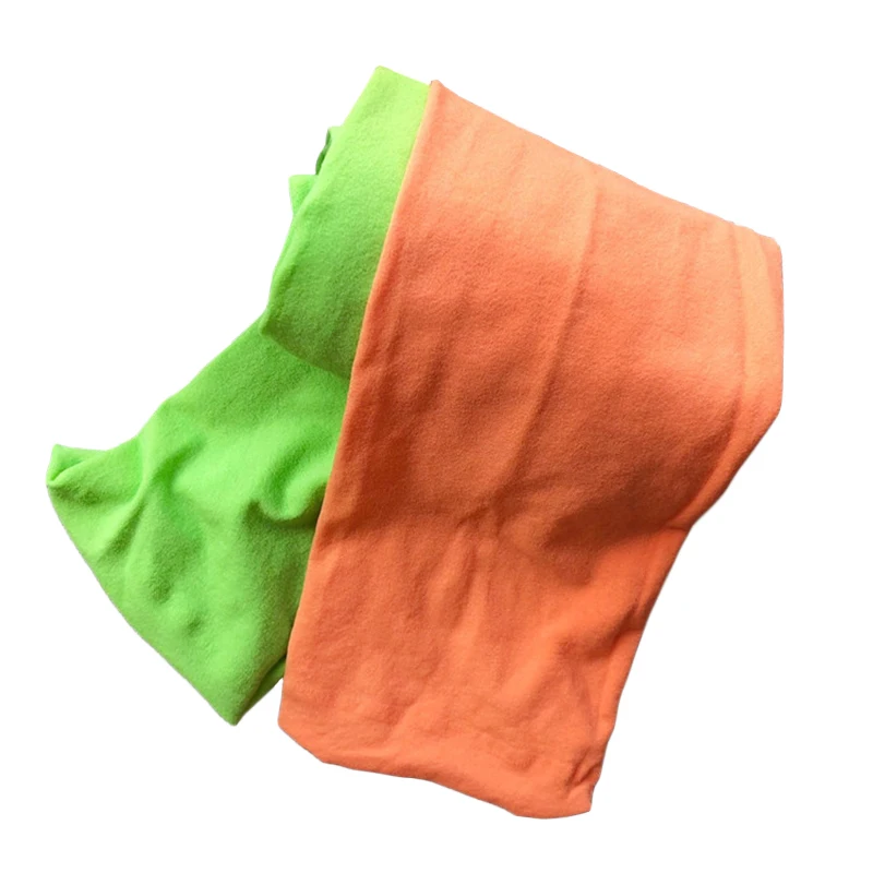 Green-Orange Новые весенне-осенние цветные бархатные балетные колготки для маленьких девочек Детские двухцветные леггинсы с вышивкой носки AB детские колготки для танцев - Цвет: Green-Orange