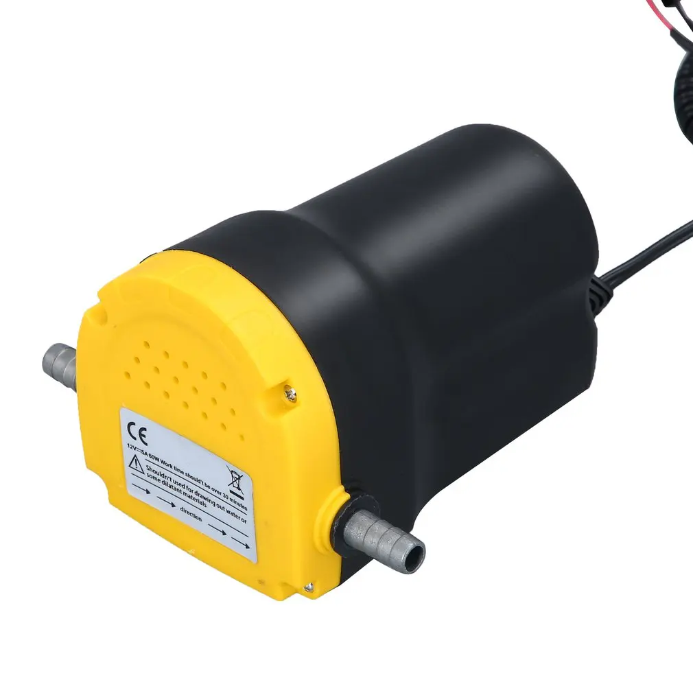 New 12V Car Engine Oil Pump Motor Fuel Oil Extractor Scavenge Suction Transfer Pump with Hose for Auto Car Boat Motorbike Truck