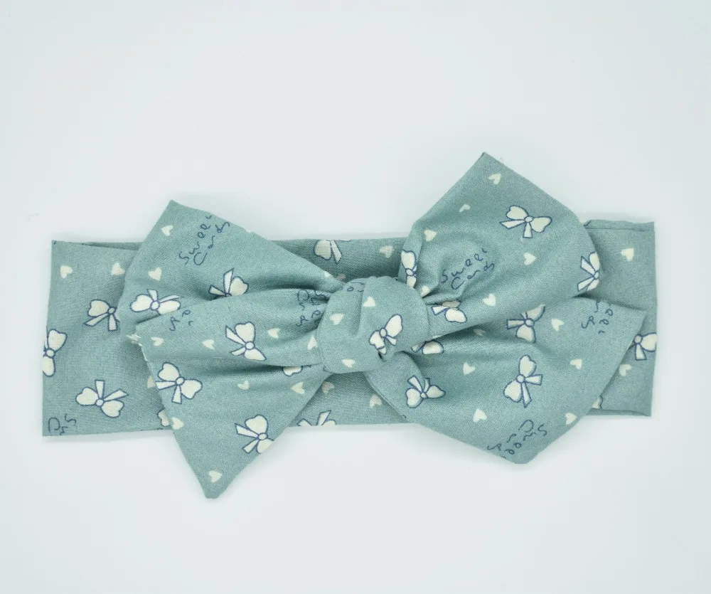 Новый детский головной убор Цветочная детская лента для волос милый бант девочек